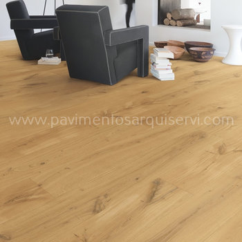 Madera Natural Parquet Roble con Grano Extramate